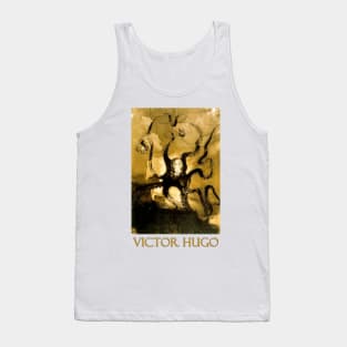 Octopus by Victor Hugo - famous author of The Hunchback of Notre Dame Tank Top
